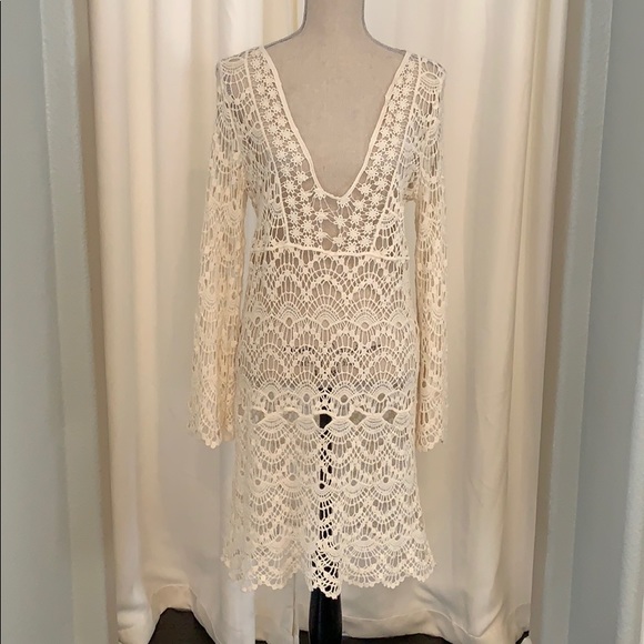 Kaleidoscope Crochet Cover Up BNWT
